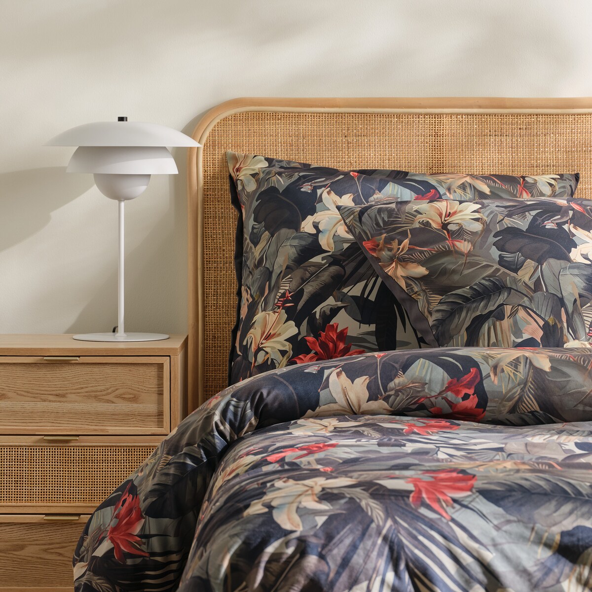 Pościel Z Mikrofibry Manuca 200x220 cm z motywem tropikalnym