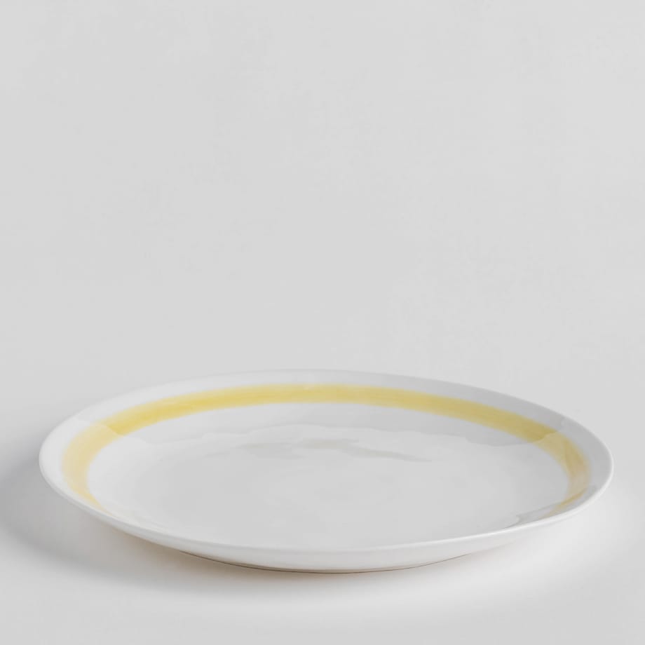 Patera Gayah ręcznie malowana w paski