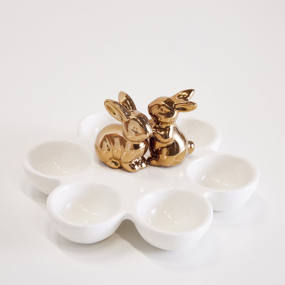 Patera Na Jajka Bunis z motywem królika