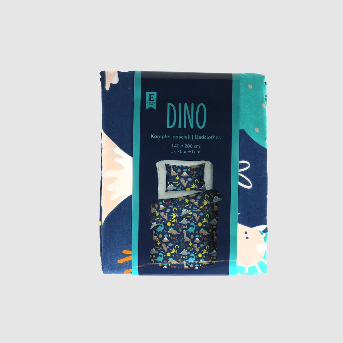 Pościel Z Mikrofibry Dino 140x200 cm