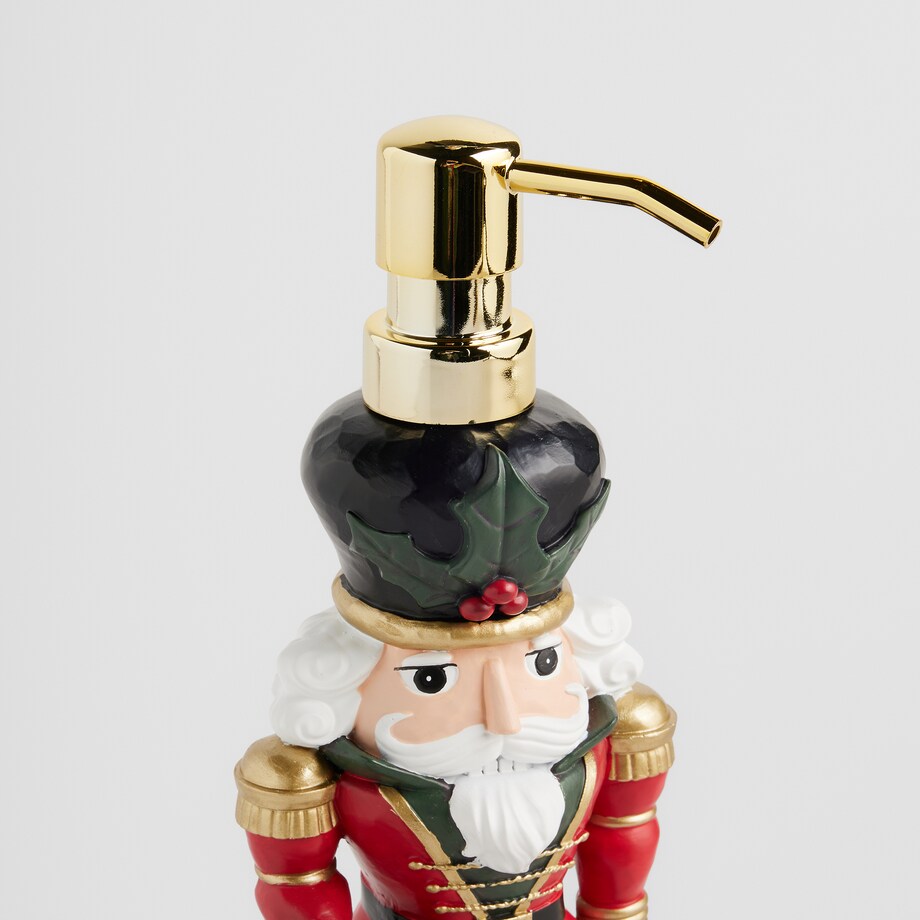 Dozownik Nuttios z motywem dziadka do orzechów