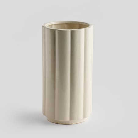 Wazon Ophelia z motywem geometrycznym