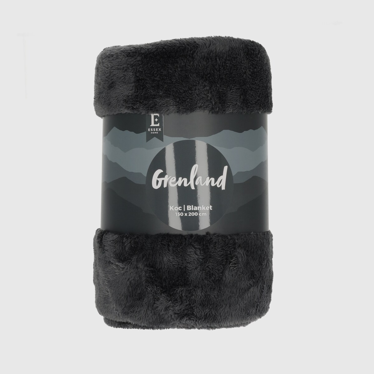 Jednokolorowy koc Grenland VI 150x200 cm