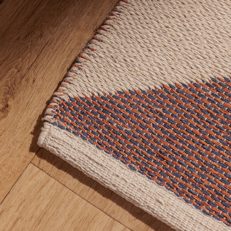 Dywanik Fringer 60x90 cm z motywem geometrycznym