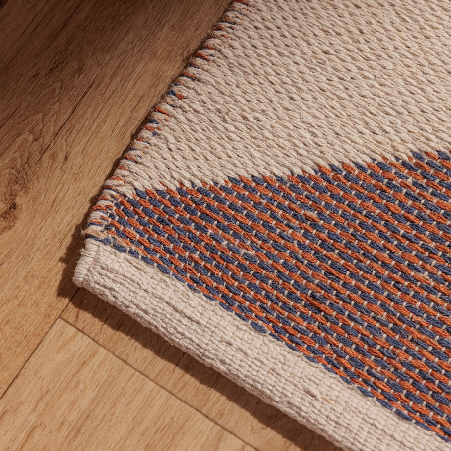 Dywanik Fringer 60x90 cm z motywem geometrycznym