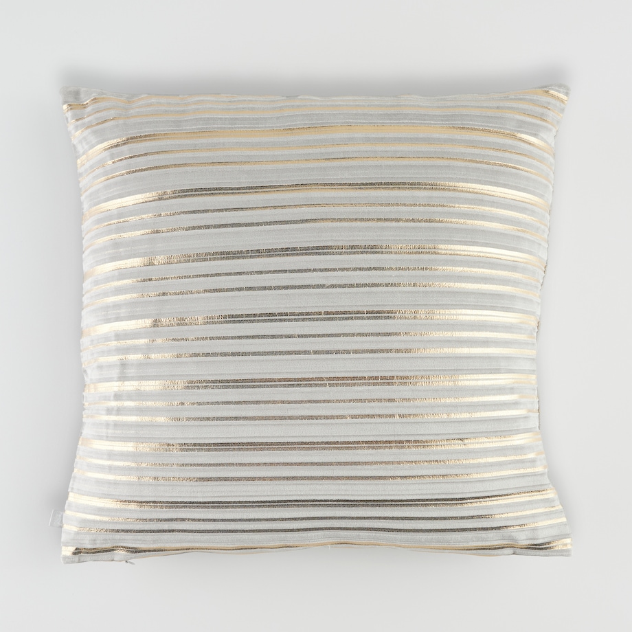 Poszewka Welwetowa Calama 45x45 cm w paski