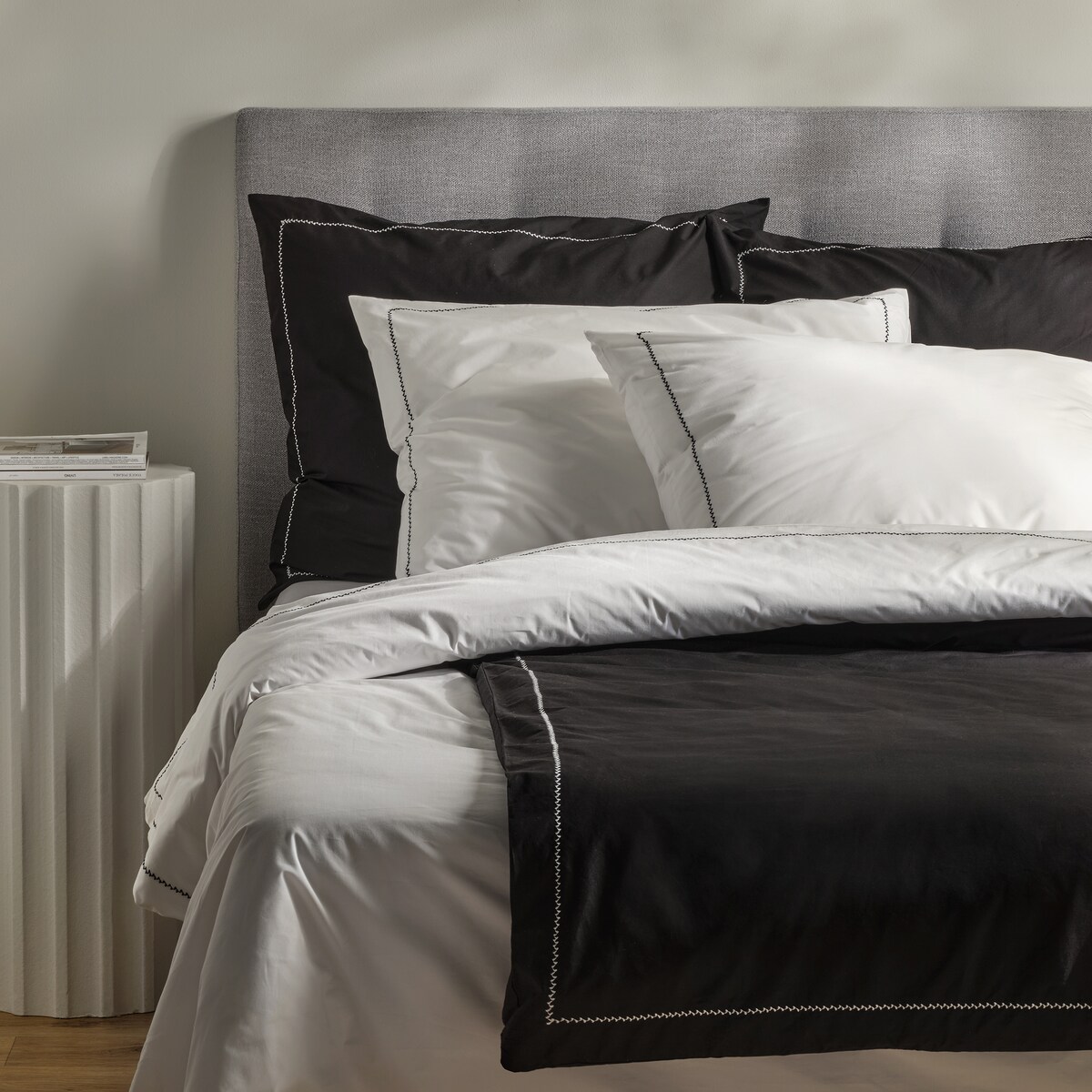 Pościel bawełniana z perkalu Zavero 200x220 cm