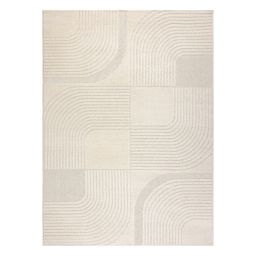 Dywan DUNE 8011 krem - Geometryczny, linie