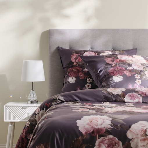 Pościel Z Mikrofibry Zelfina 160x200 cm z wzorem kwiatowym