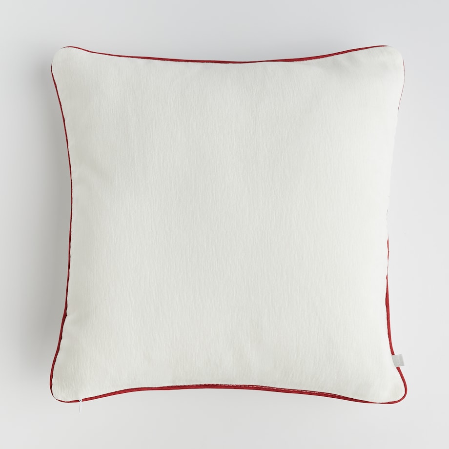 Poszewka dekoracyjna Poinsettia 45x45 cm z motywem gwiazdy betlejemskiej