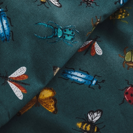 Pościel Bawełniana Beetles 160x200 cm