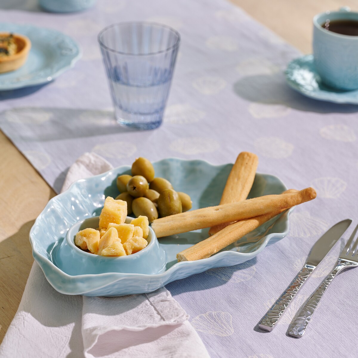 Patera Flush z motywem morskim