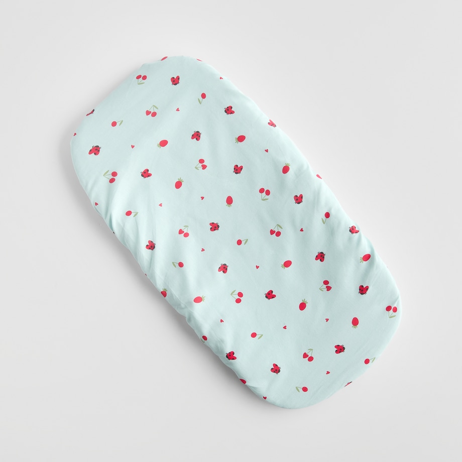 Prześcieradło do gondoli Frutillo 40x80 cm z motywem owoców