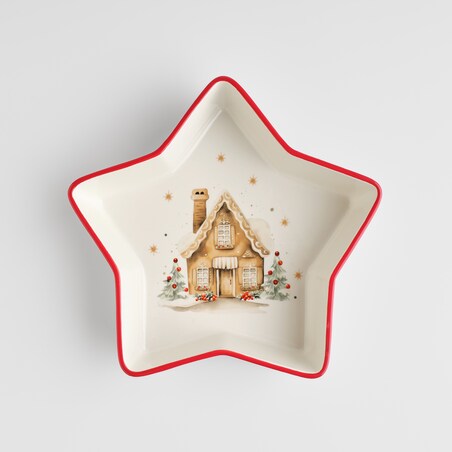 Misa Villagos z motywem domku