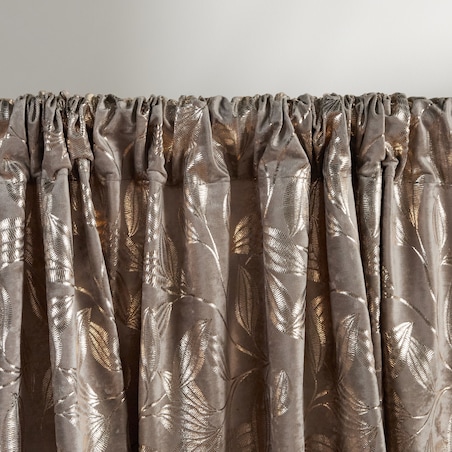 Zasłona Blomstela 140x250 cm z motywem roślinnym