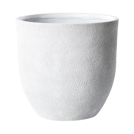 Doniczka 55 x 55 x 53 cm kremowa KANNIA