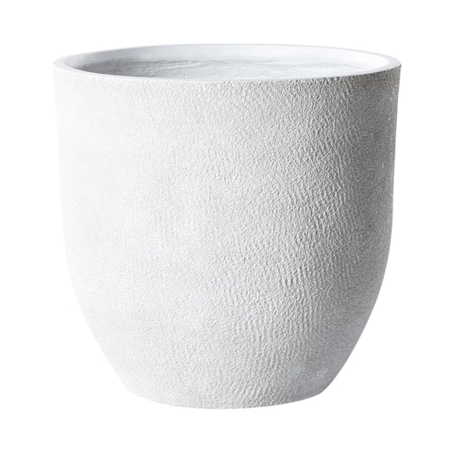 Doniczka 55 x 55 x 53 cm kremowa KANNIA