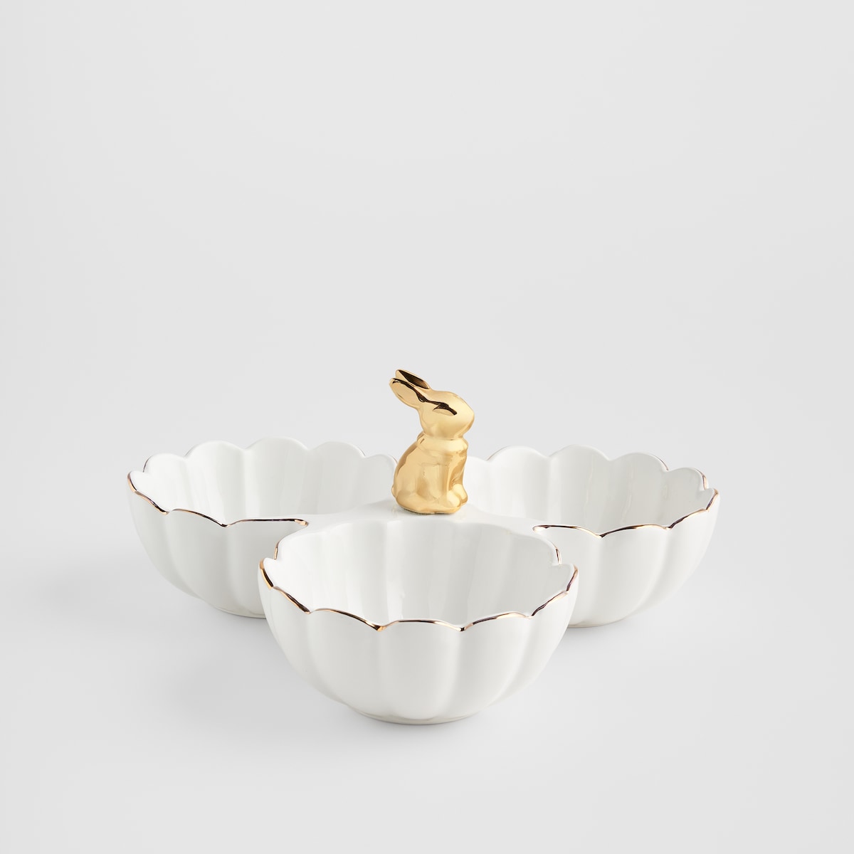 Patera Wonderland triple z motywem królika