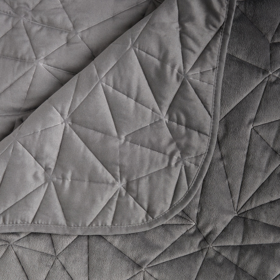 Narzuta Trianga 200x220 cm z motywem geometrycznym