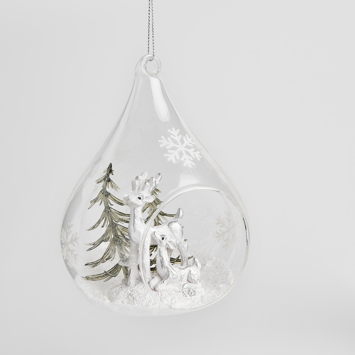 Bombka szklana Snowki z motywem renifera