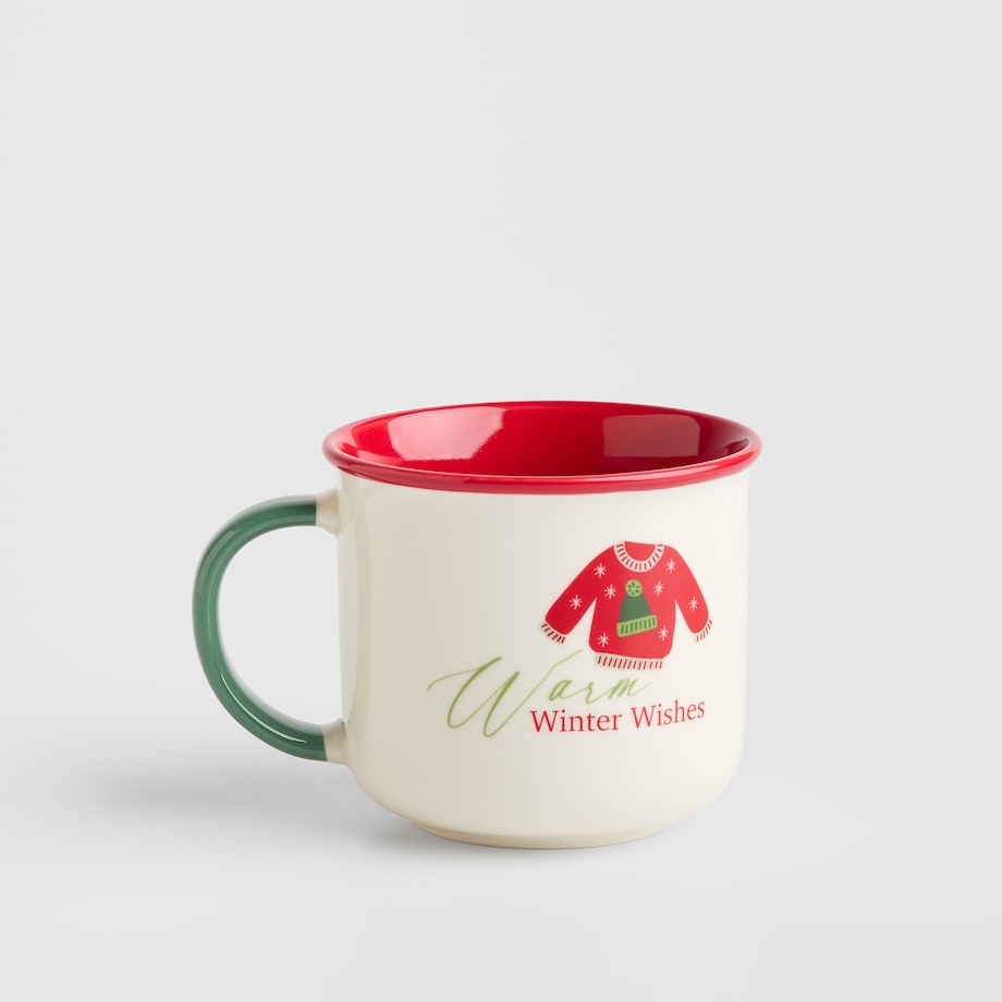 Kubek Giftosio warm z motywem śnieżynki