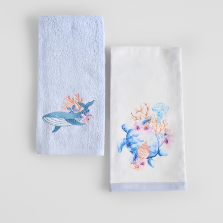 Ręcznik Kuchenny Coralia 40x60 cm z motywem morskim
