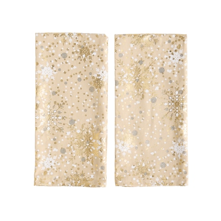 Komplet Ścierek Snowf 45x65 cm z motywem śnieżynki