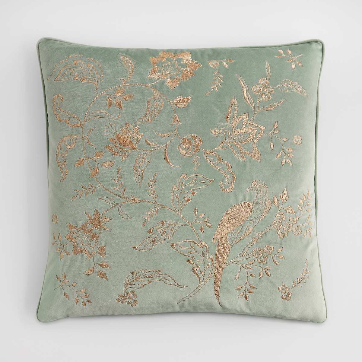 Poszewka Haftowana Ptako 45x45 cm z motywem zwierzęcym