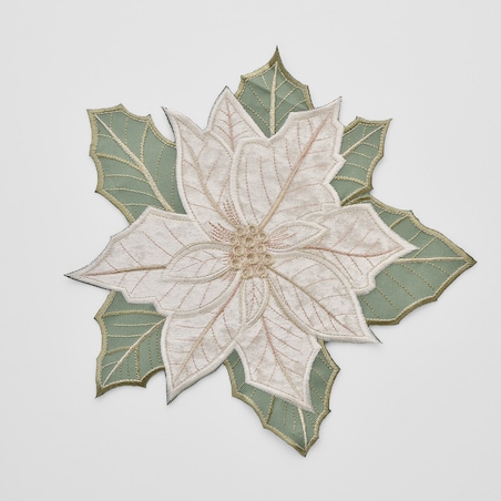 Serwetka Poinsettia xmas z motywem gwiazdy betlejemskiej