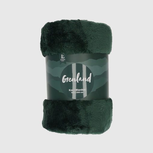 Jednokolorowy koc Grenland VIII 150x200 cm