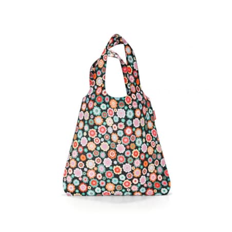 Siatka mini maxi shopper happy flowers, poliester, 15 l