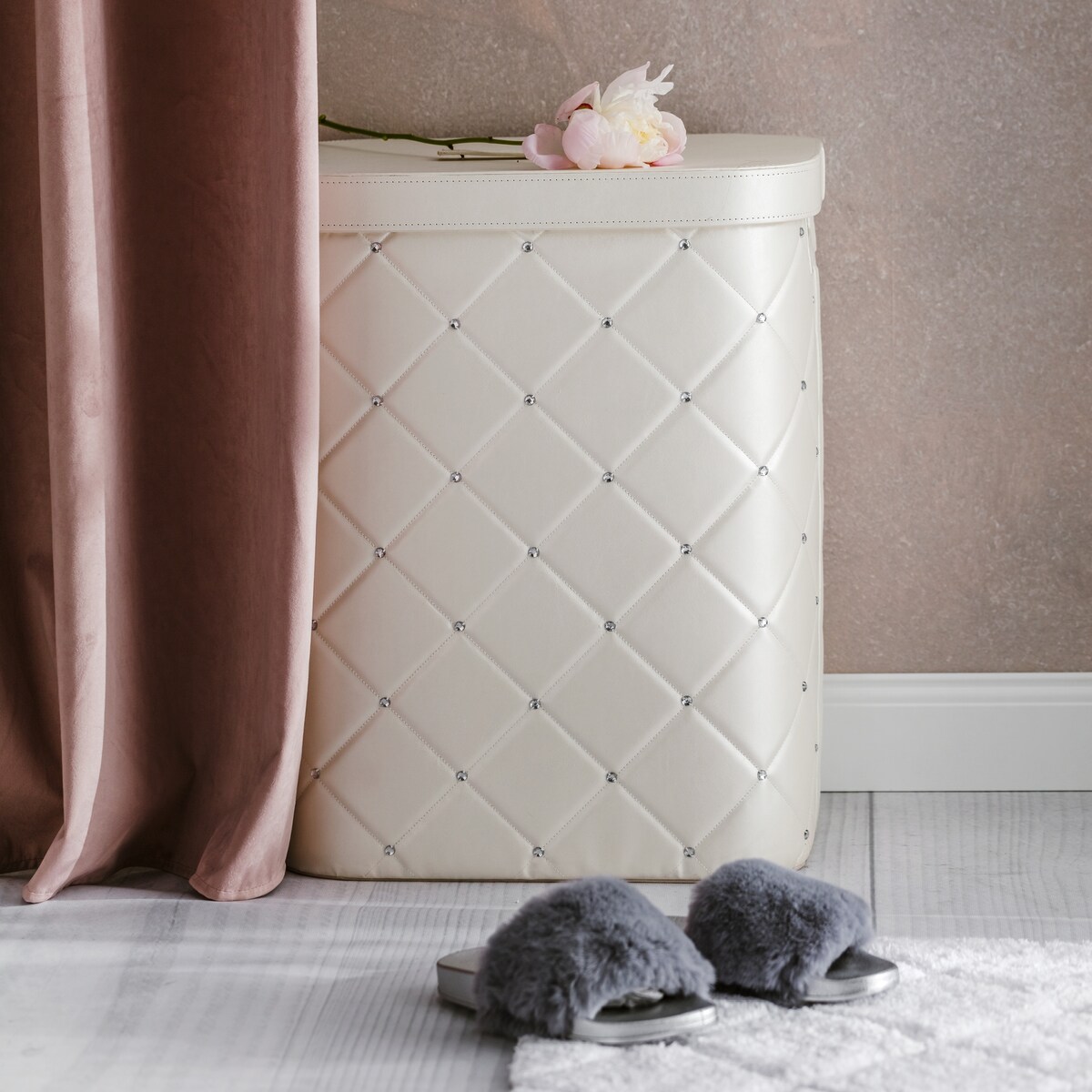 Kosz Na Pranie Diamento 43x34 cm