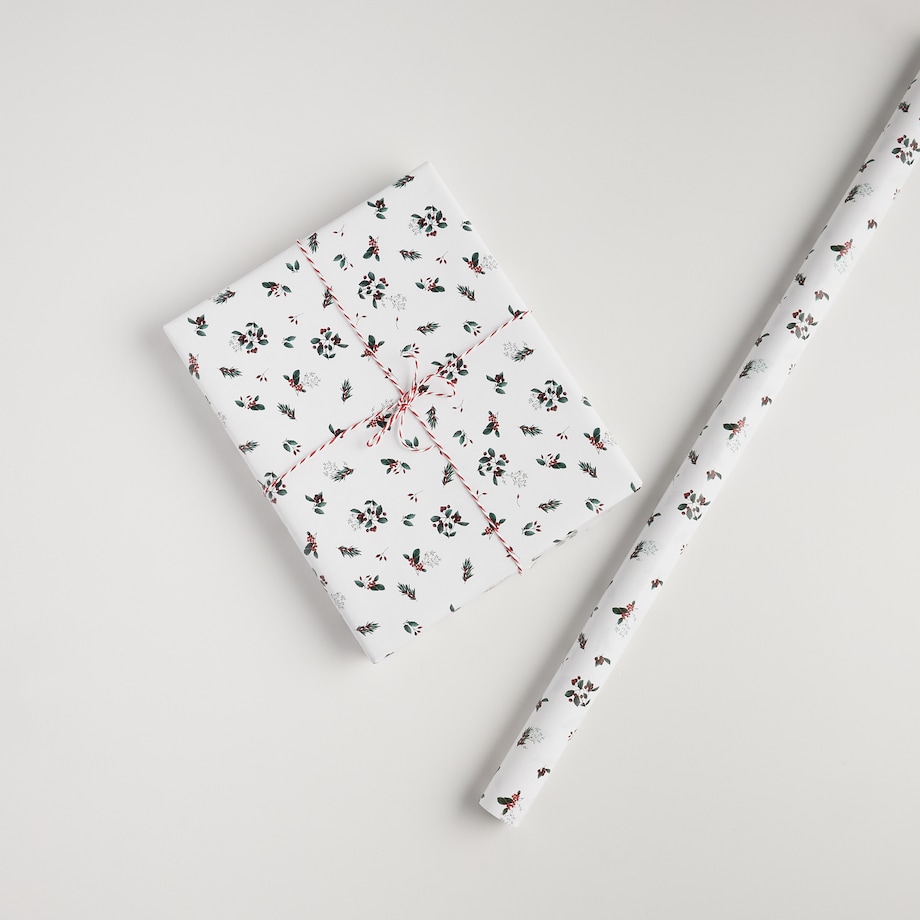 Papier Prezentowy Berjum z motywem roślinnym