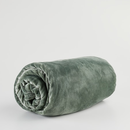 Jednokolorowy koc Floss 200x220 cm