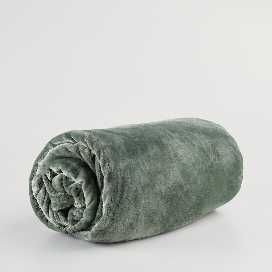 Jednokolorowy koc Floss 200x220 cm