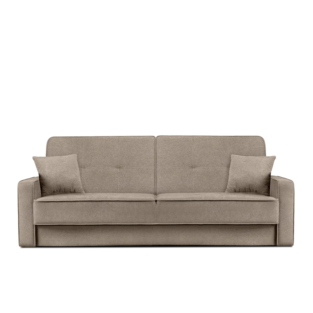 KONSIMO ORIO Sofa 3-osobowa, kolor brązowy