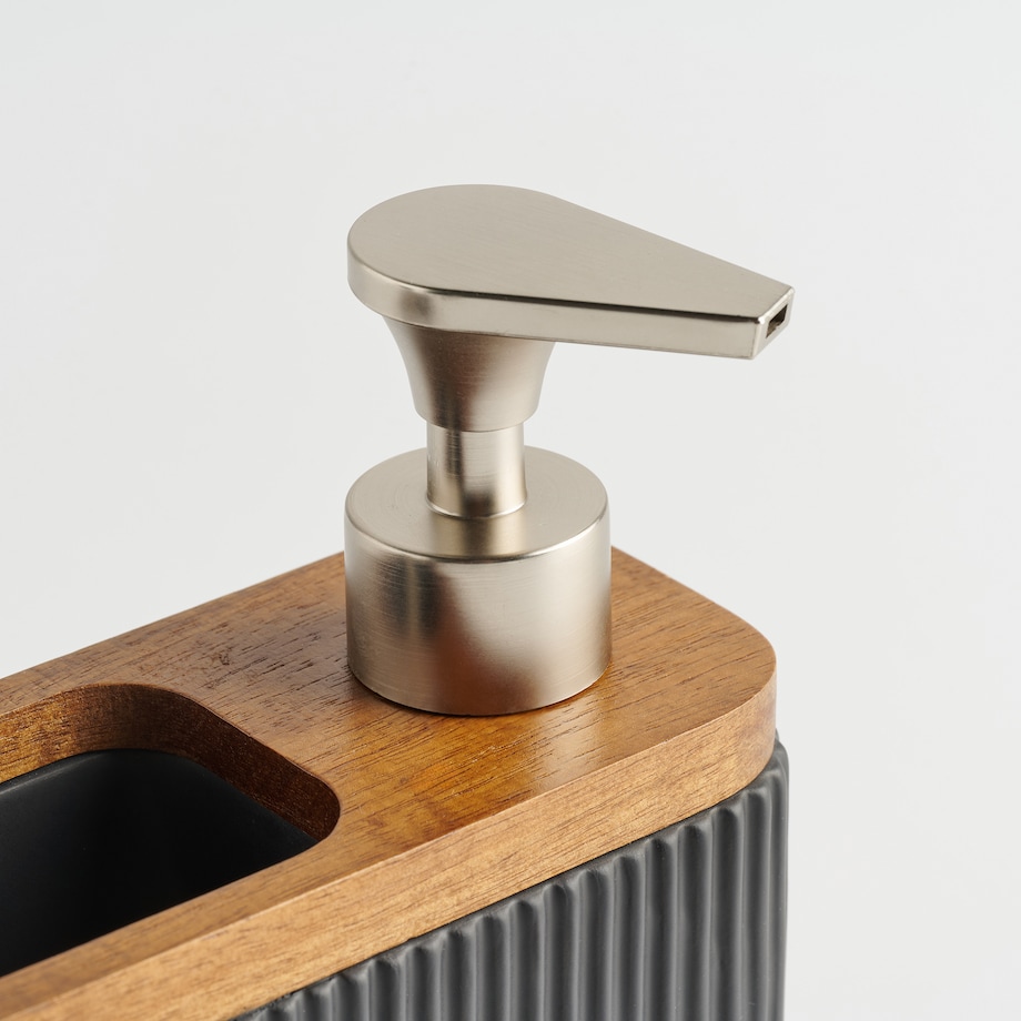 Dozownik z miejscem na gąbkę i szczotką Velosi