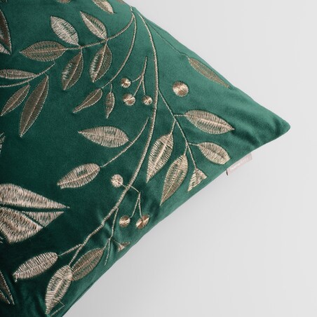 Poszewka Haftowana Petalina 45x45 cm z motywem gwiazdy betlejemskiej