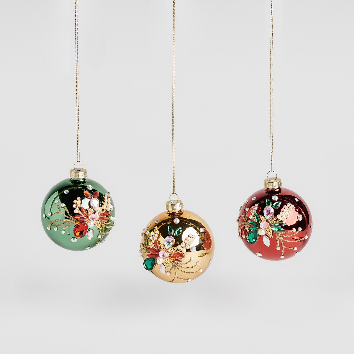 Bombka szklana Cristino