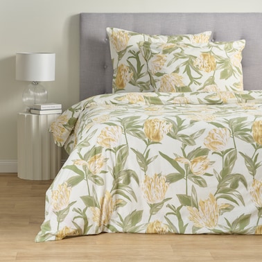 Pościel Bawełniana Bibi 160x200 cm z motywem kwiatowym