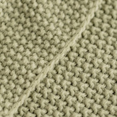 Koc jednokolorowy dzianinowy Zaldar 130x170 cm