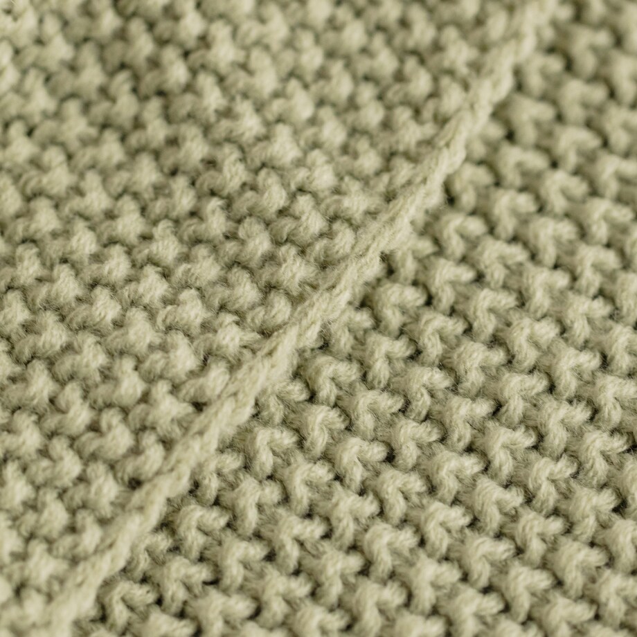 Koc jednokolorowy dzianinowy Zaldar 130x170 cm