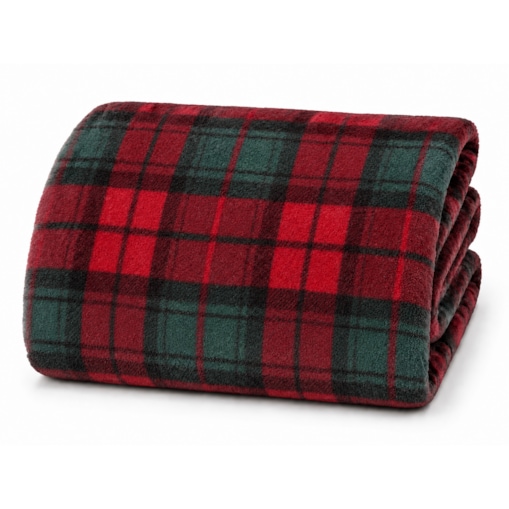 Drukowany koc Holly jolly 130x170 cm