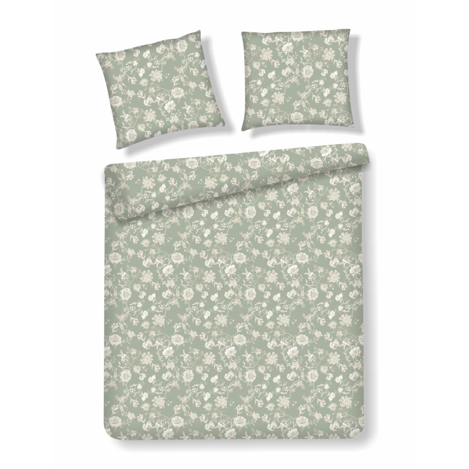 Pościel z bawełny satynowej Blumena 160x200 cm