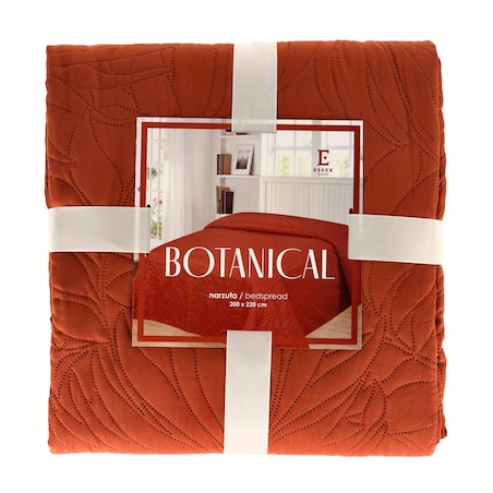 Jednokolorowa narzuta na łóżko Botanical 200x220 cm