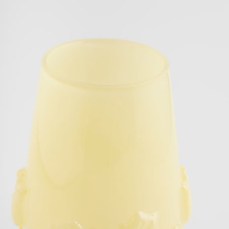 Wazon Glass tulip z motywem kwiatowym