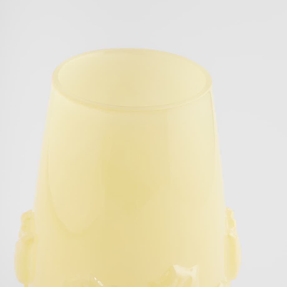 Wazon Glass tulip z motywem kwiatowym