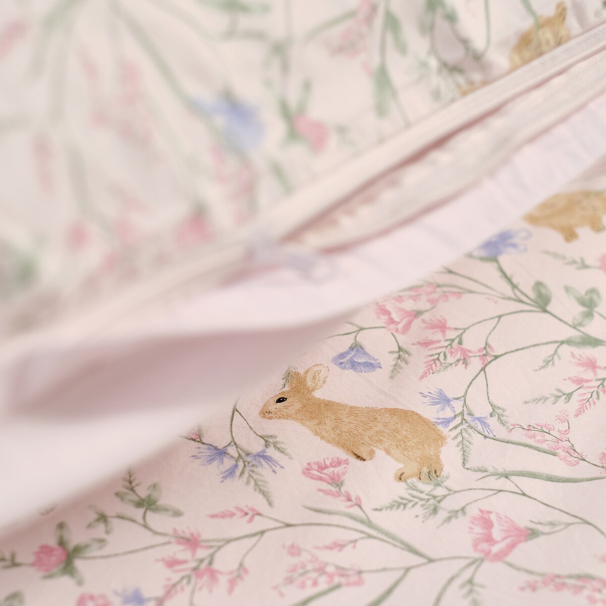 Pościel Bawełniana Kirossi 160x200 cm z motywem królika