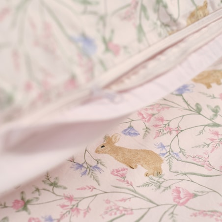 Pościel Bawełniana Kirossi 160x200 cm z motywem królika