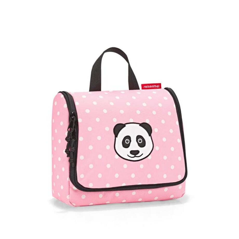 Kosmetyczka toiletbag kids panda dots pink